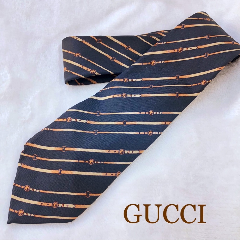 Auth. GUCCI Tie
